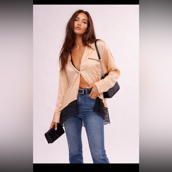 Free people Morning Kiss Shirt - Picture 2 of 8